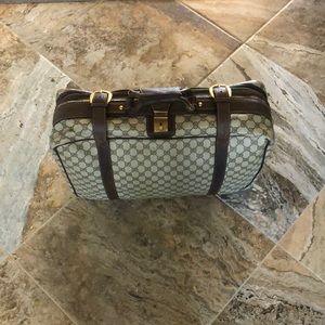 Gucci Vintage GG Monogram Luggage